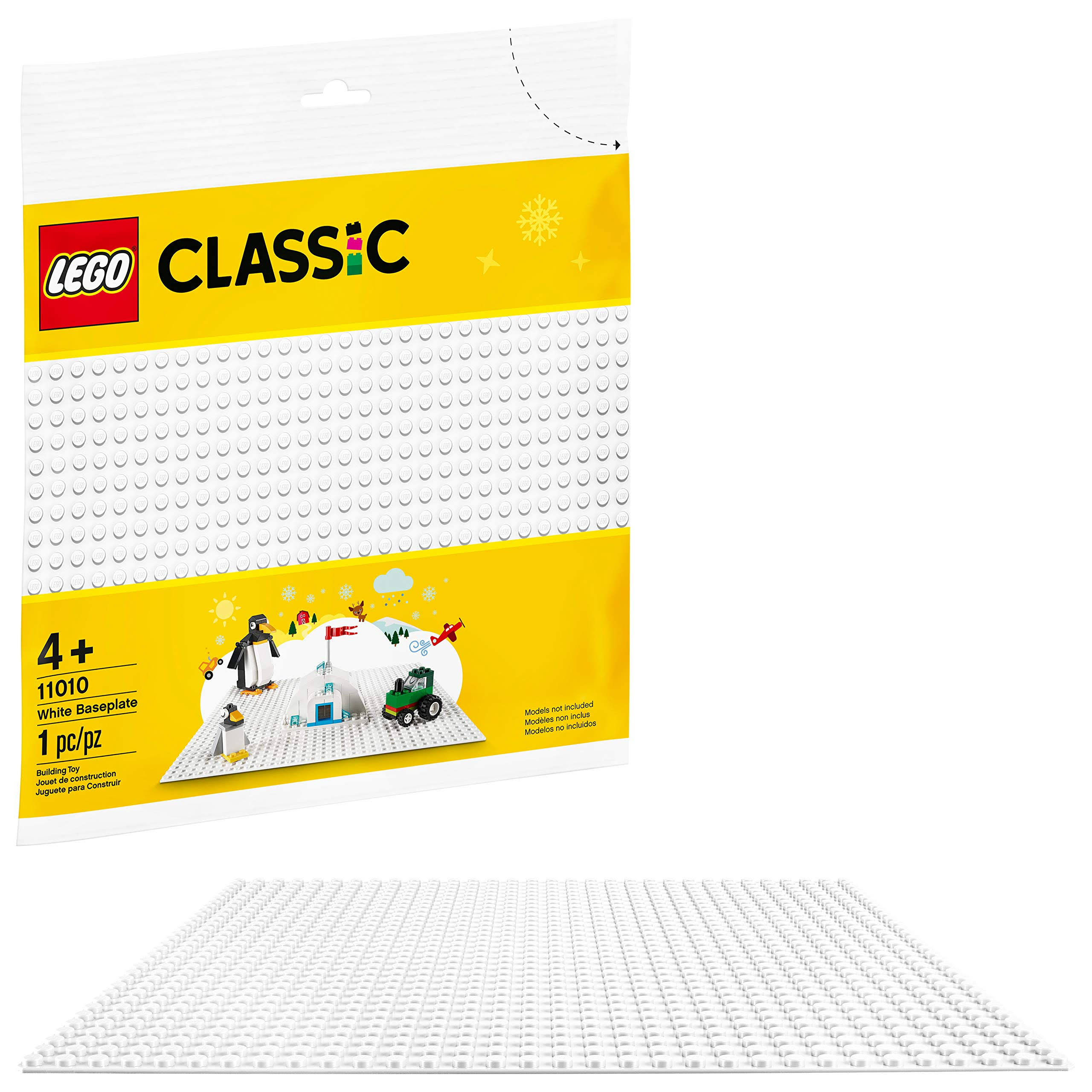 Lego Classic - White Baseplate 11010