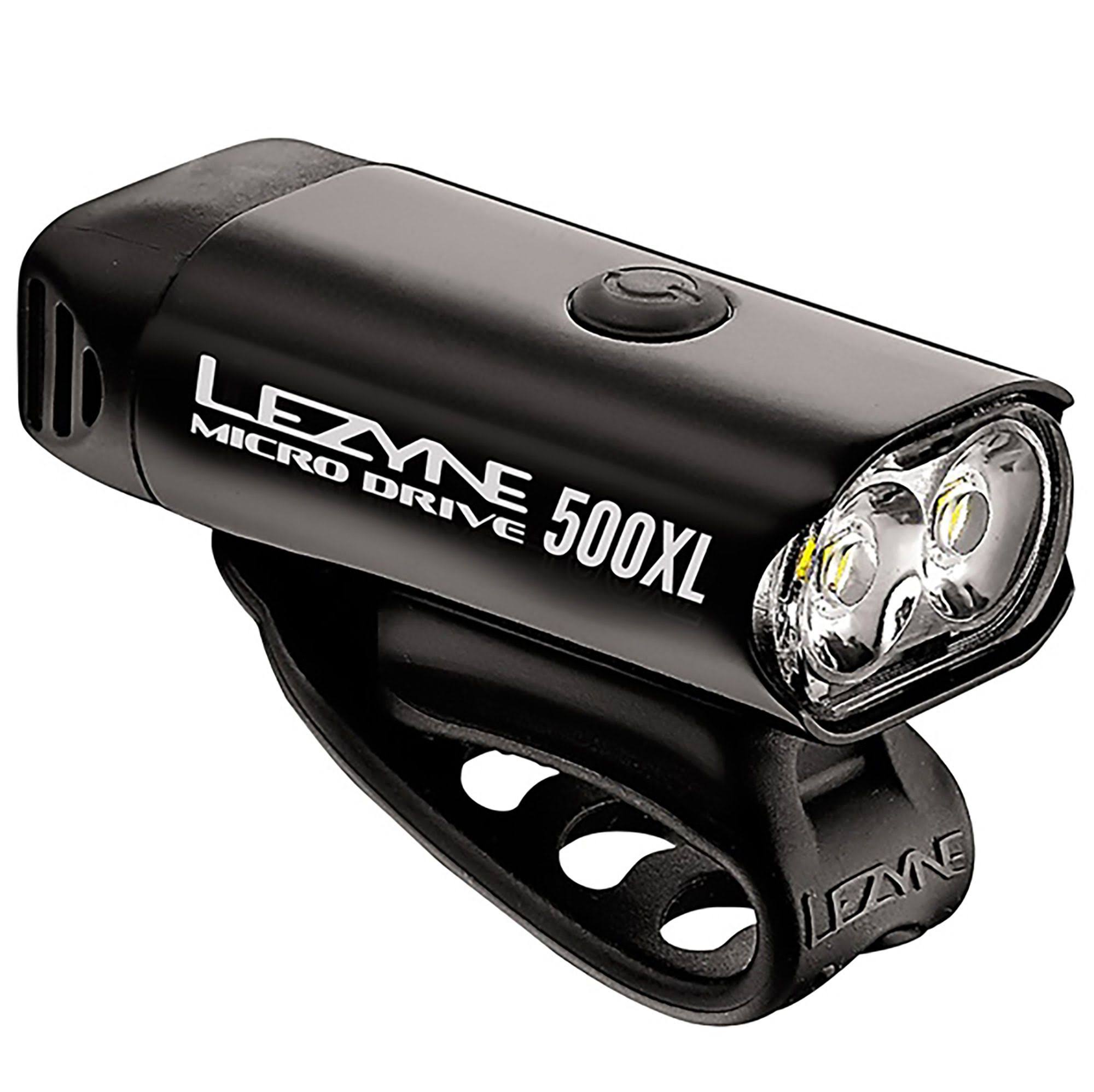 Lezyne Micro Drive 500XL Front Cycling Light - Black
