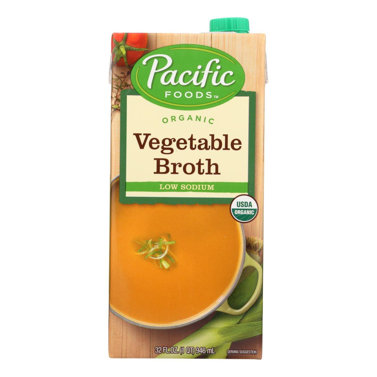 Pacific Organic Vegetable Broth - 946ml