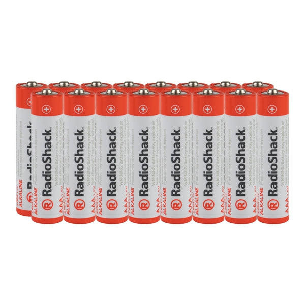 RadioShack AAA Alkaline Batteries Battery - 1.5V, 16ct