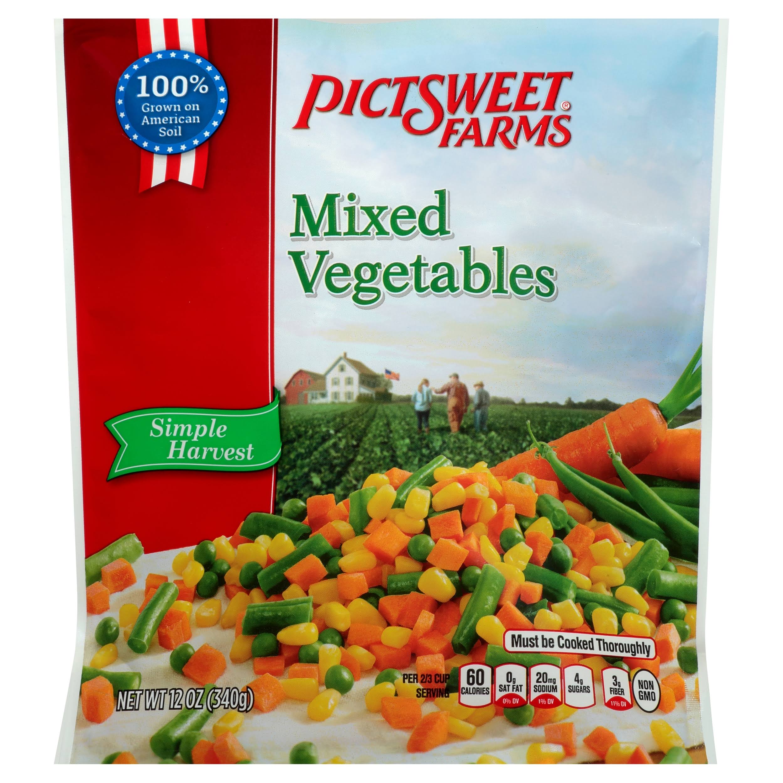 Pictsweet Mixed Vegetables - 12oz