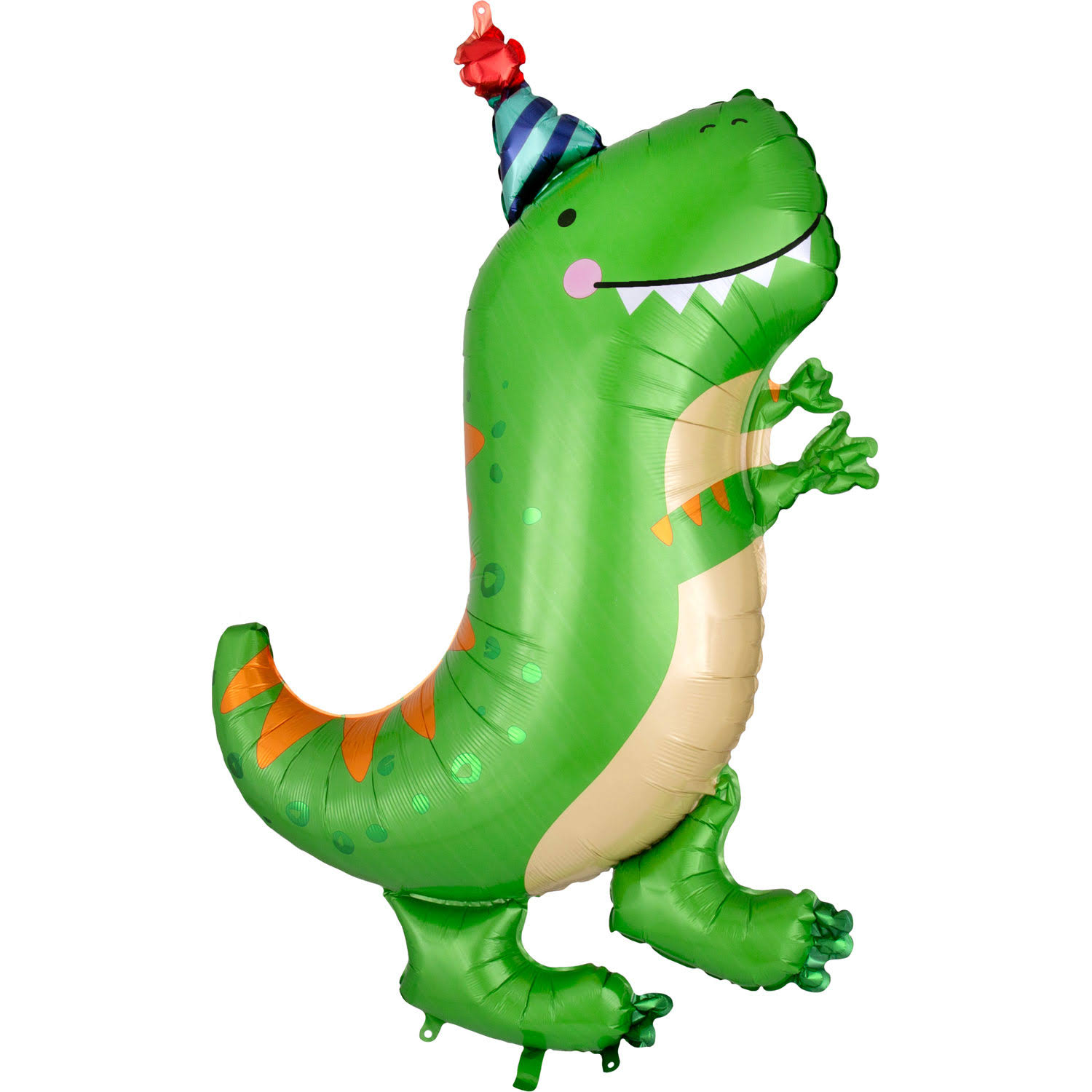foil balloon SuperShape Dino-Mite Party 66 x 86 cm green