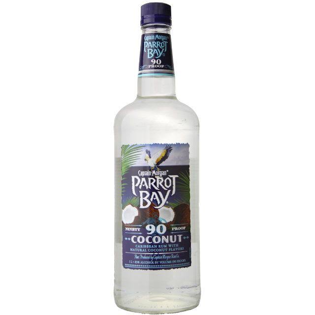 Parrot Bay Caribbean Rum, with Natural Coconut Flavor - 1 lt