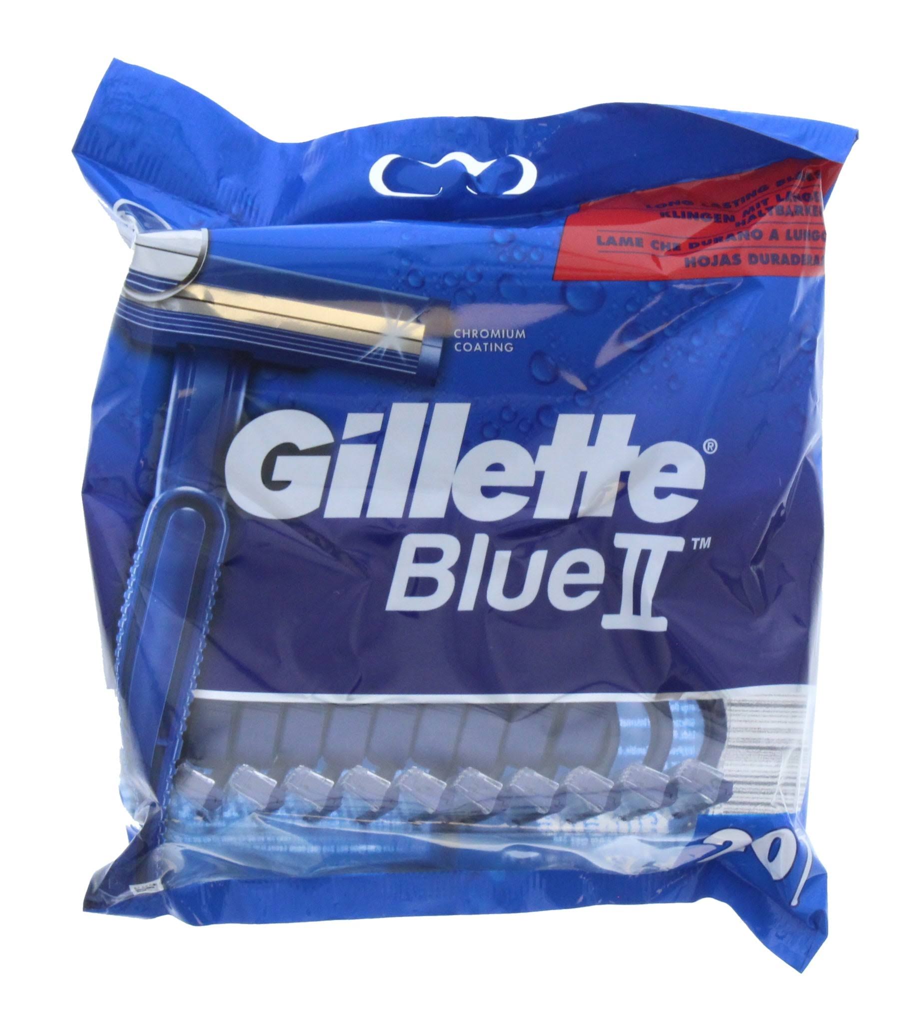 Gillette BlueII Men's Disposable Razors - 20pk
