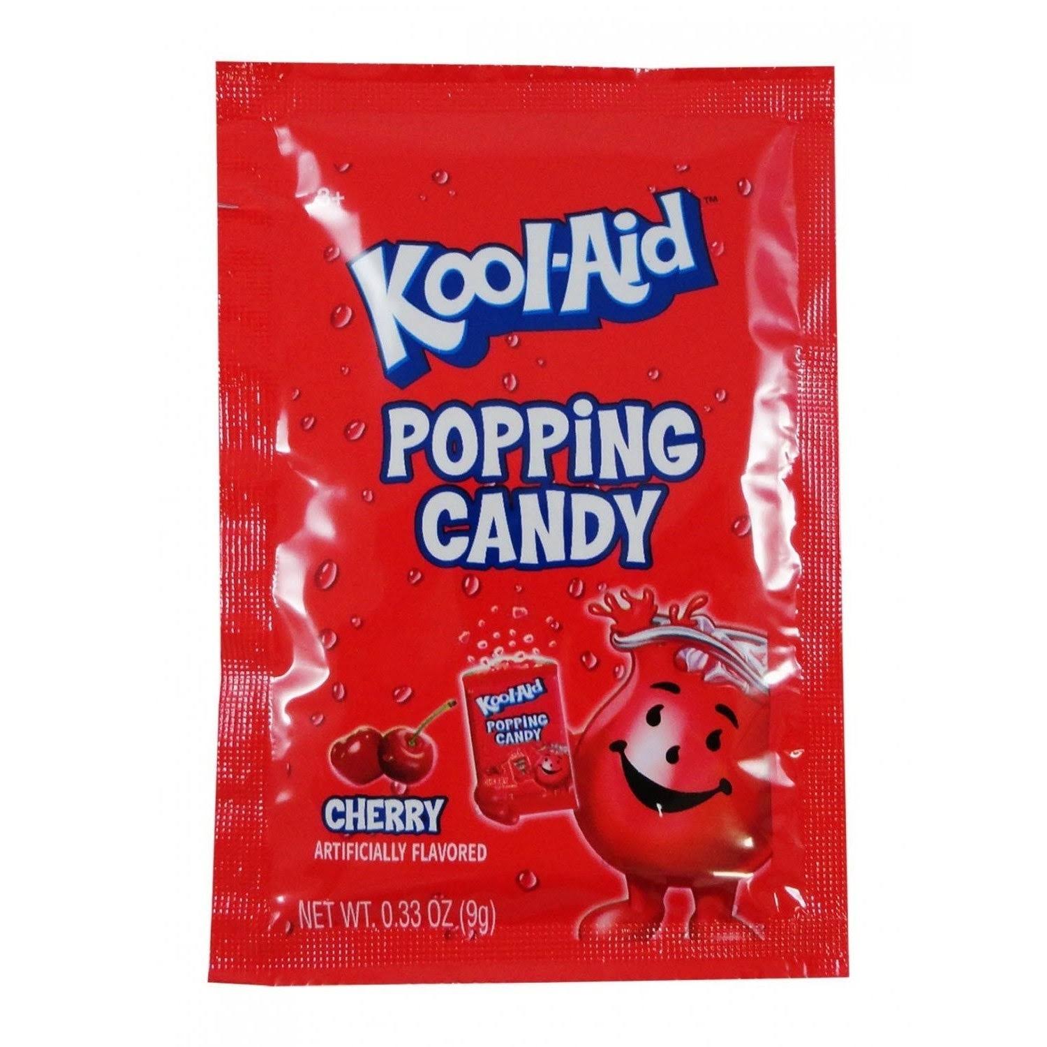 Kool-Aid Popping Candy Cherry 0.33 oz. Pouch, 1 Pouch