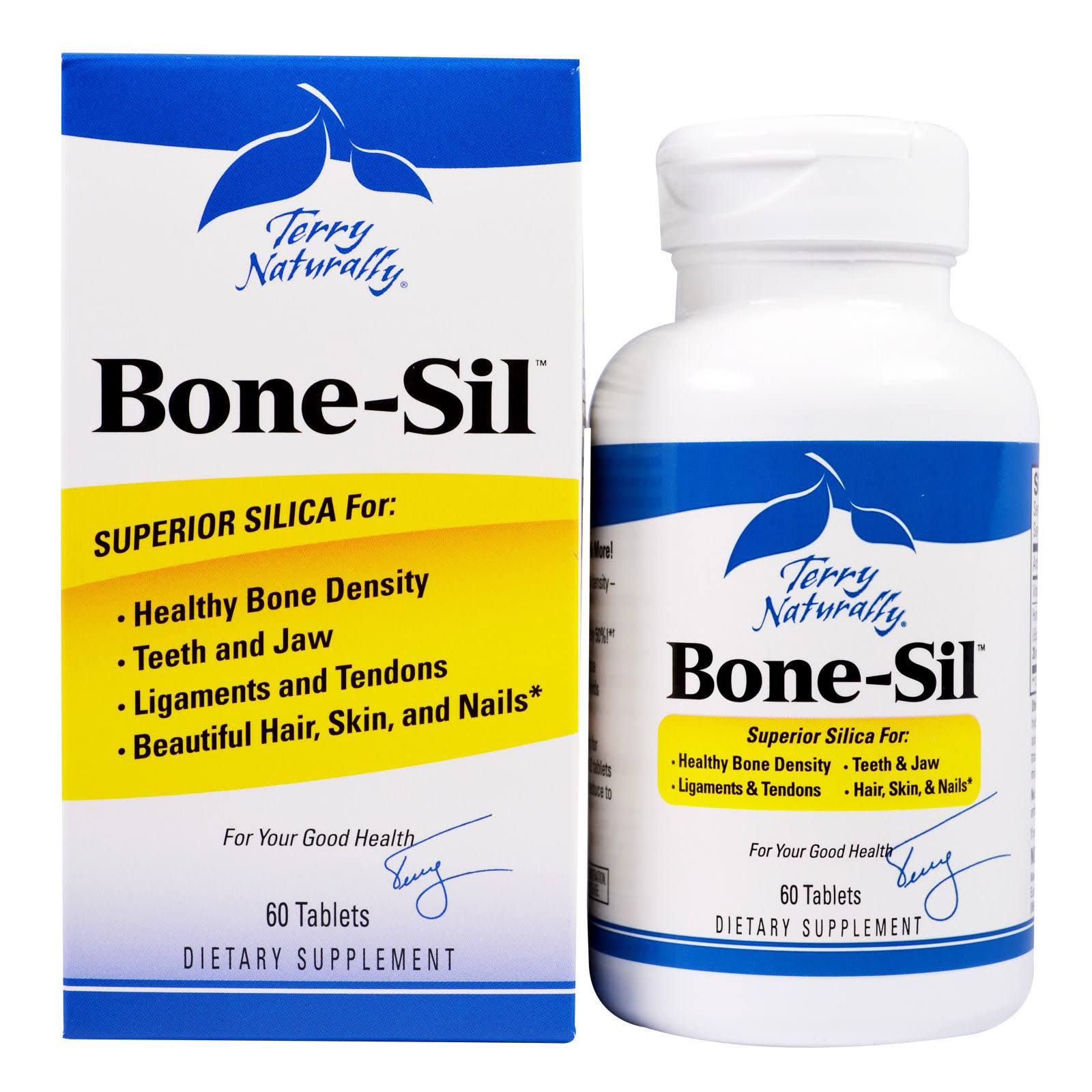 EuroPharma Terry Naturally Healthy Bone Sil Density Supplement - 60ct