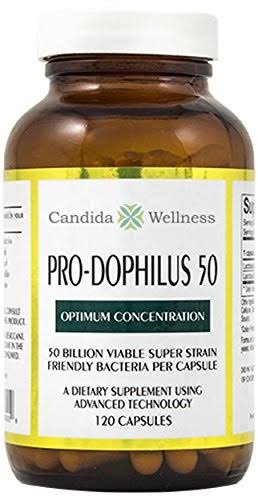 Pro-Dophilus (120 Capsules) 50 Billion Viable Super Strain Friendly Bacteria