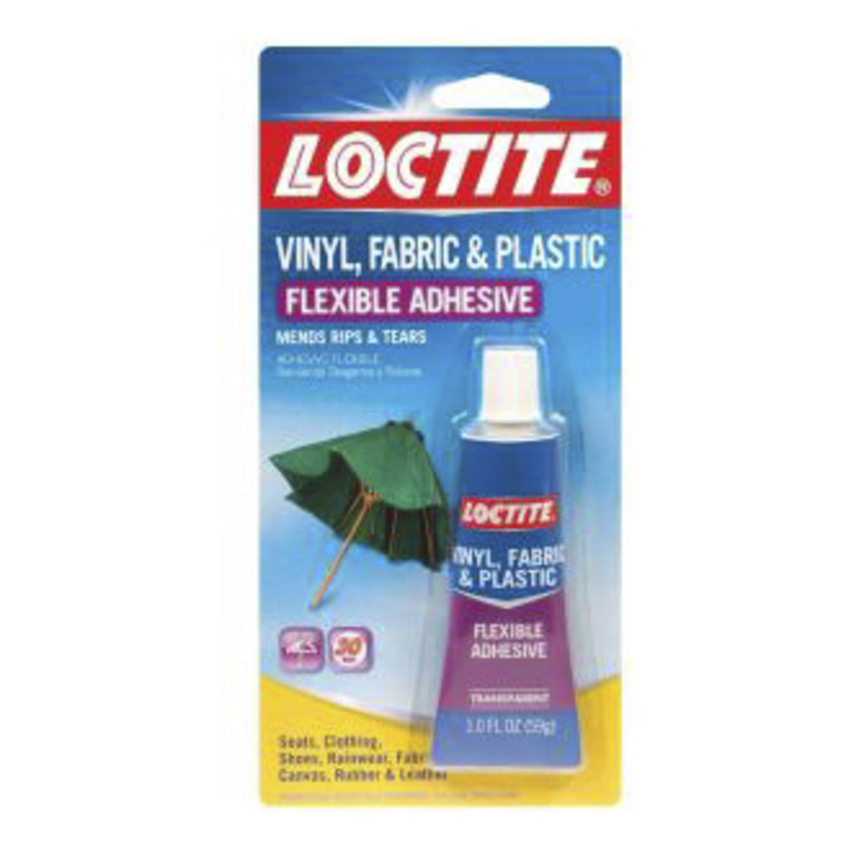 Loctite Vinyl, Fabric & Plastic Flexible Adhesive - 59g