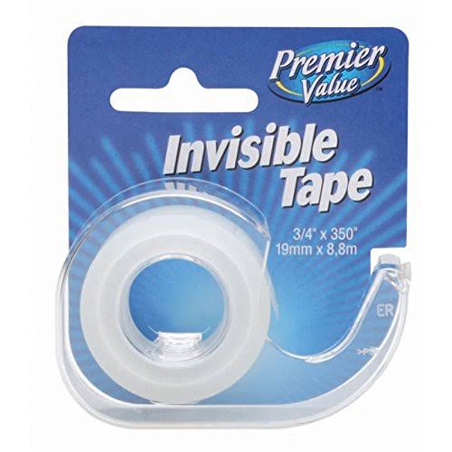 Premier Value Invisible Tape 3/4 inch x 350 inch - 1ct