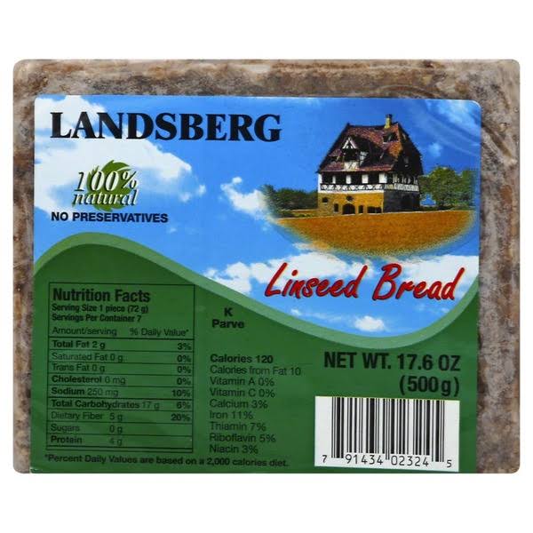 Landsberg - German Linseed Bread, 17.6oz (500g) - myPanier
