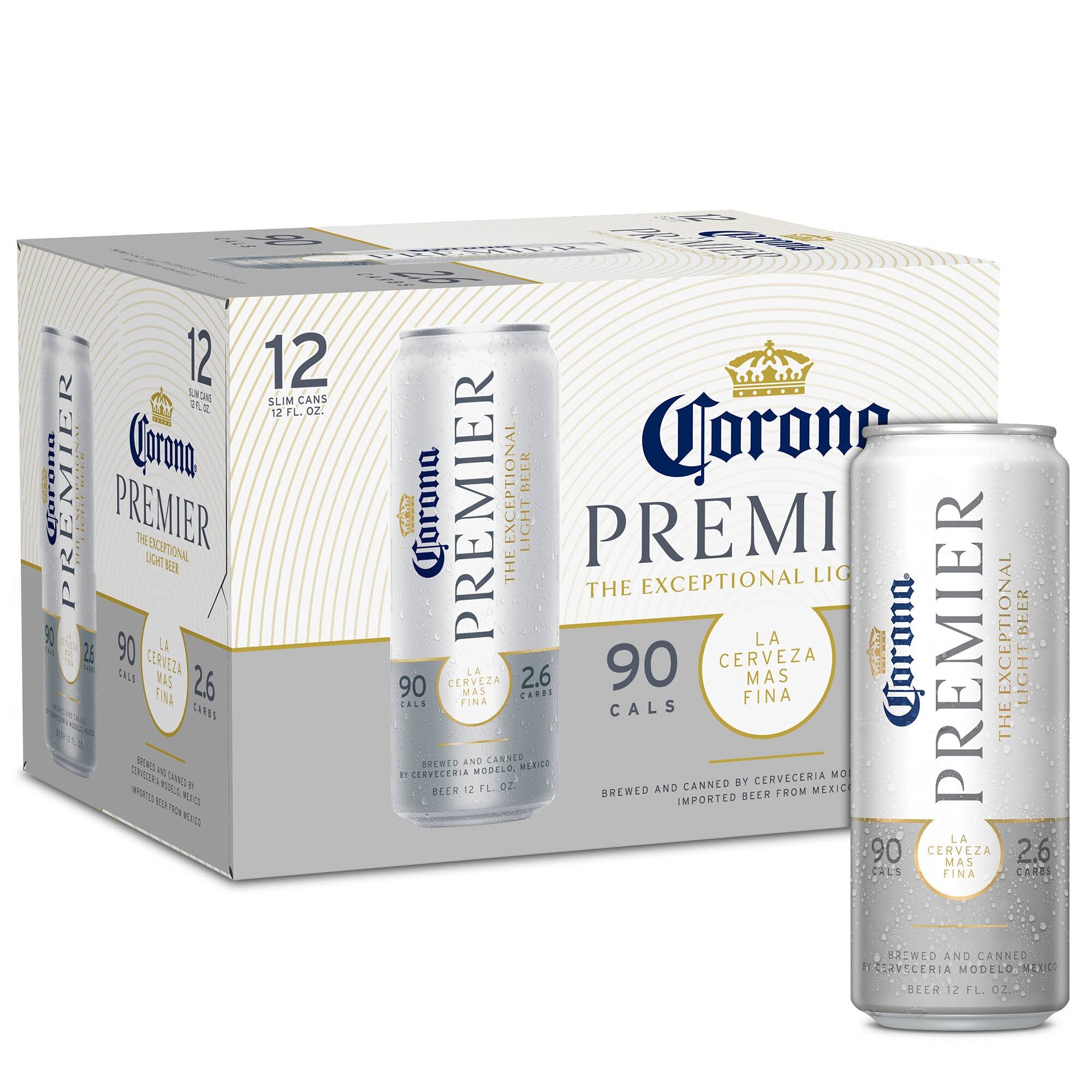 Corona Premier, 12 Pk, 12 Oz Cans, 4.0% Abv