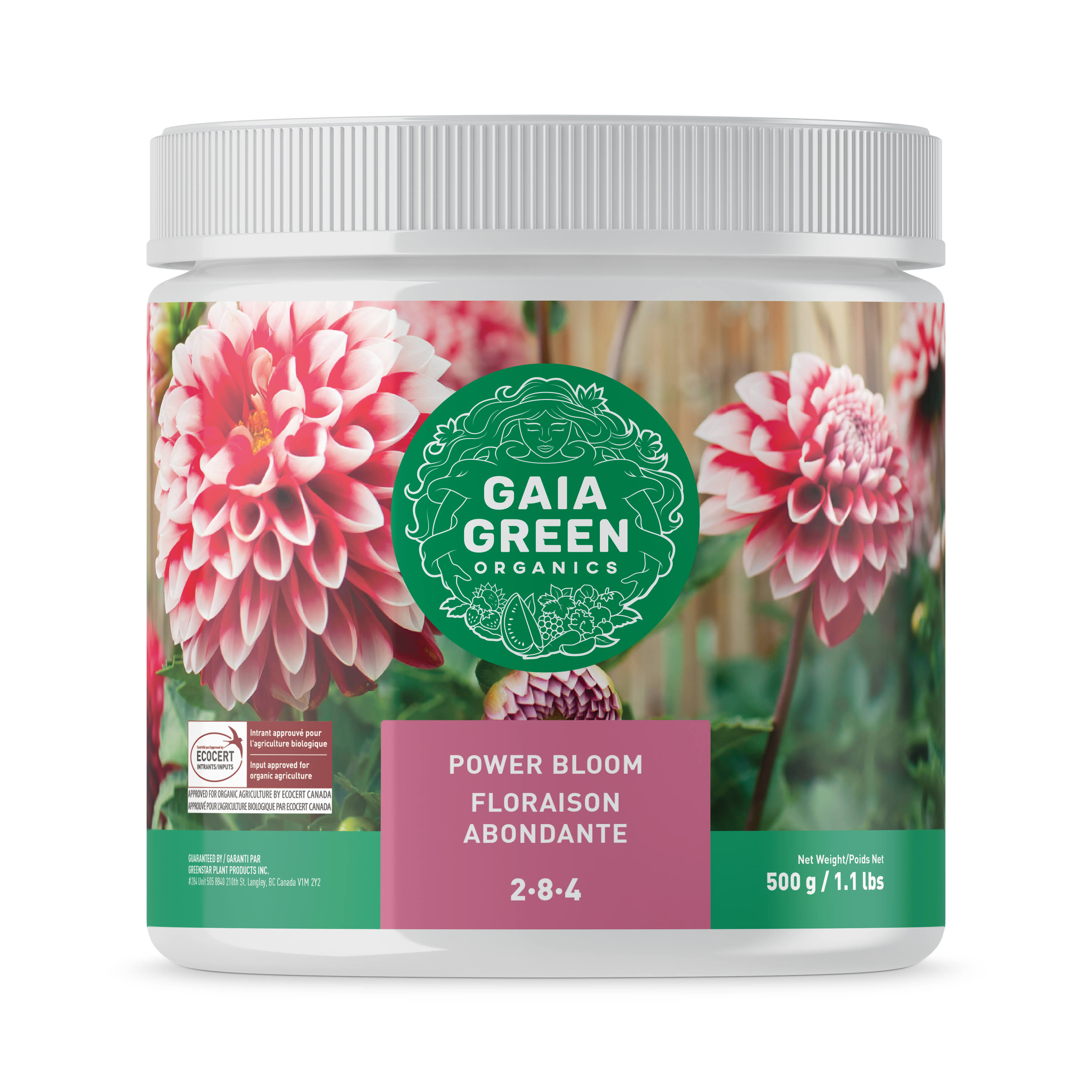 Gaia Green Power Bloom - 2-8-4, 500g