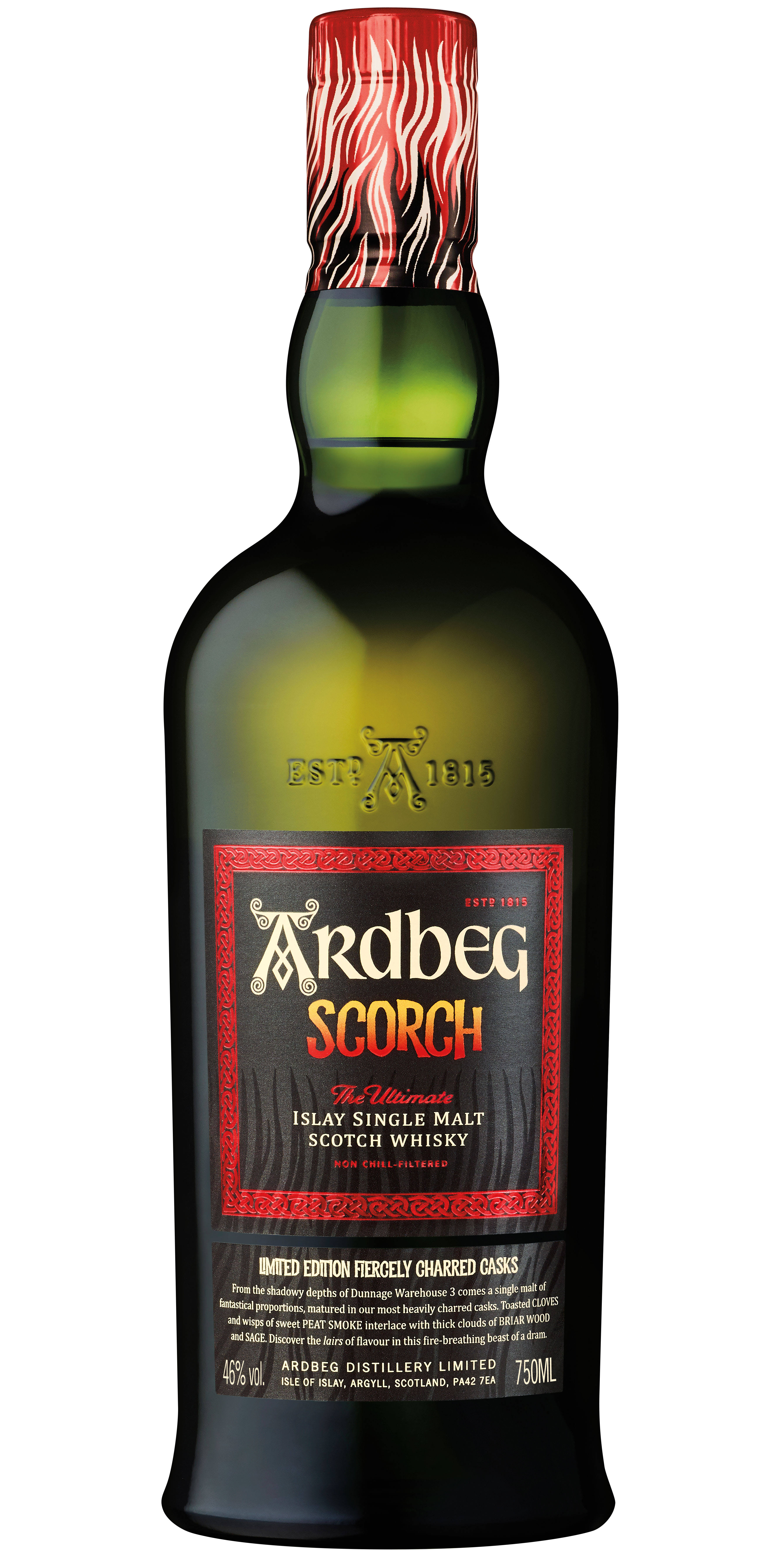Ardbeg Islay Single Malt Scorch Scotch Whisky (750ml)