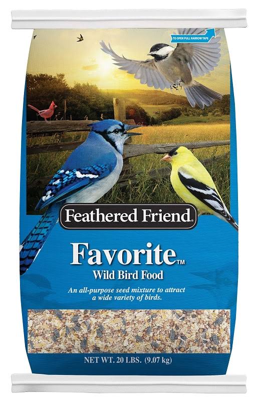 Feathered Friend Favorite Series 14157 Wild Bird Food All-Purpose 20 lb Bag 14389