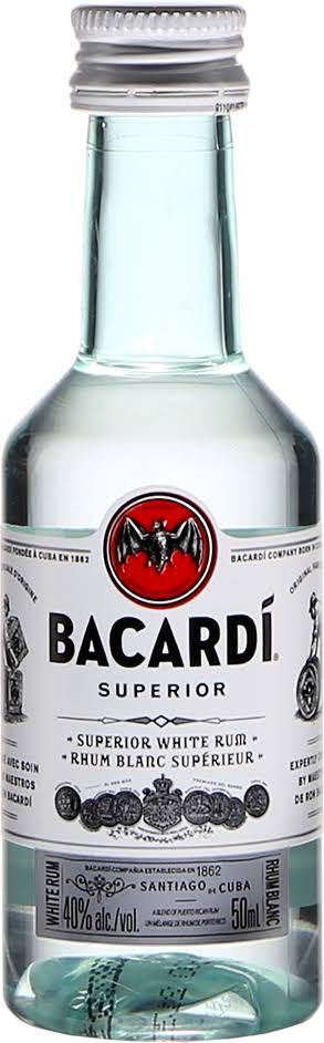 Bacardi Superior Rum - 50ml
