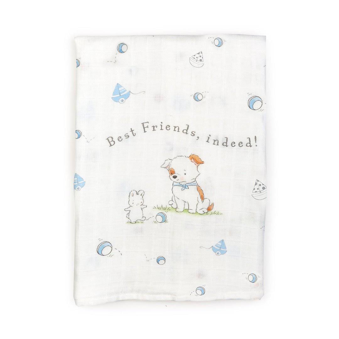 Have A Ball Swaddle Blanket | Baby Blanket | Bunnies by The Bay