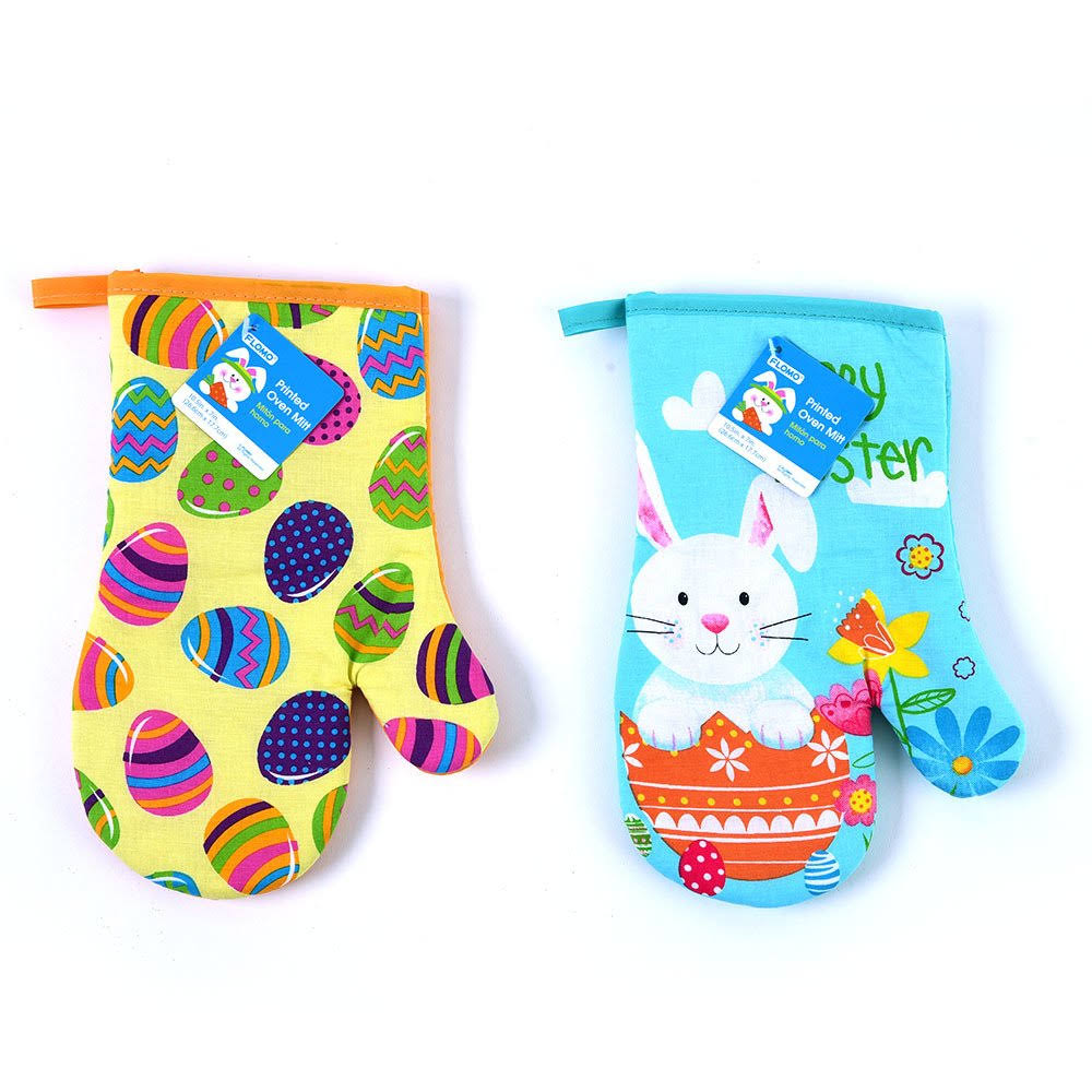 Ddi 2330279 Easter Printed Oven Mitts - Case Of 48 Ddi Multicolor