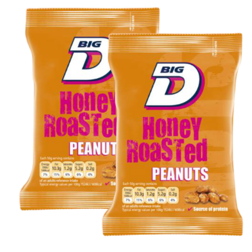 Big D Honey Roasted Peanuts 160g