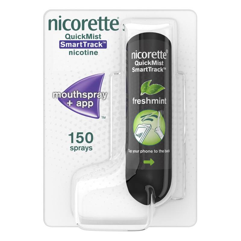 Nicorette Quickmist Smarttrack Mouthspray 1mg Single Pack