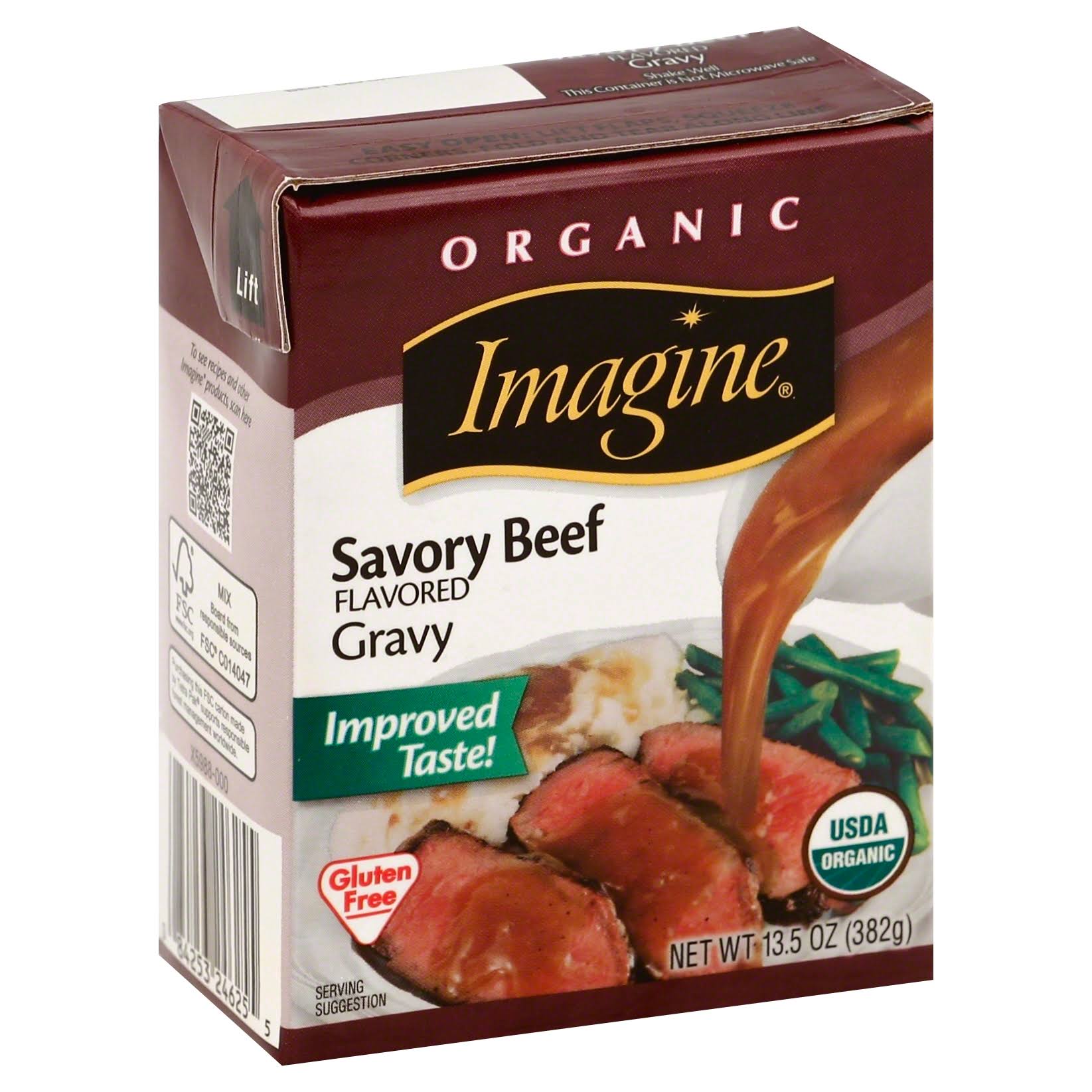 Imagine Foods Organic Savory Beef Flavored Gravy - 13.5oz
