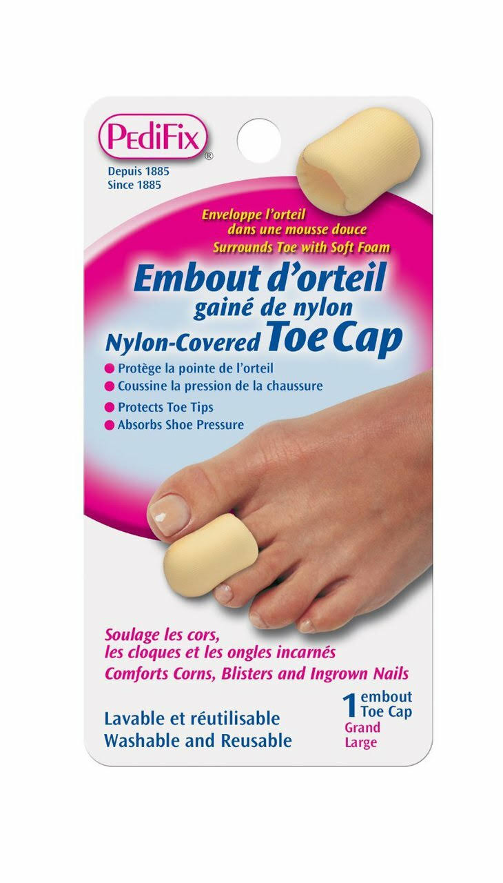 PediFix Nylon-covered Toe Cap - Small, 4 Pack