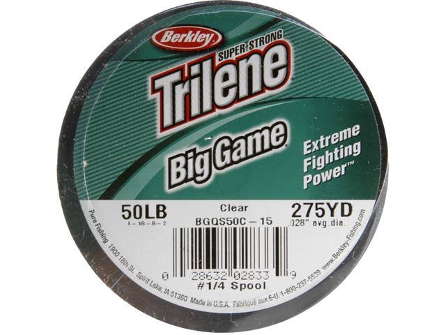 Berkley Trilene Big Game Fishing Line - Clear