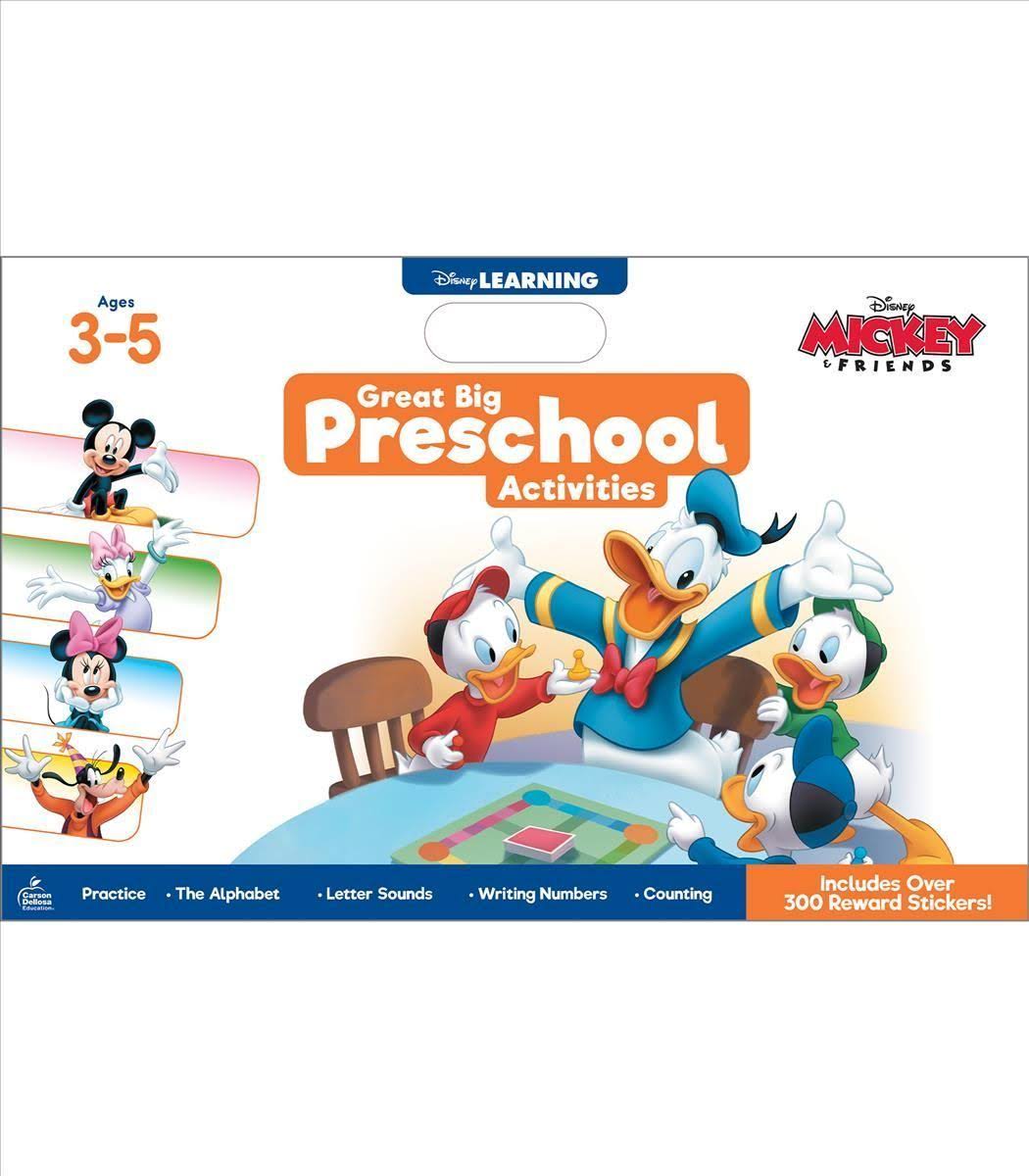 Great Big Preschool Activities By Disney Learning 9781483865454