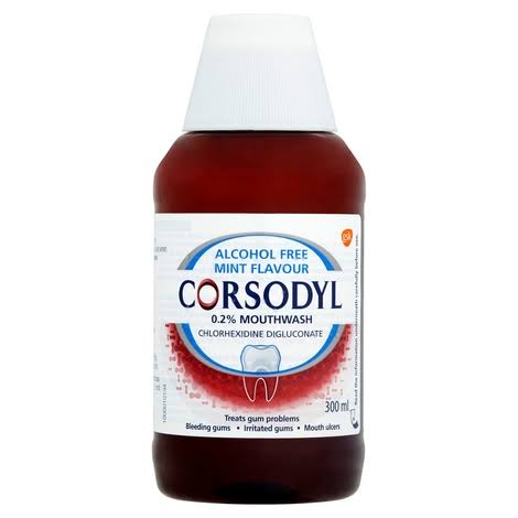 Corsodyl Alcohol Free Mint Mouthwash