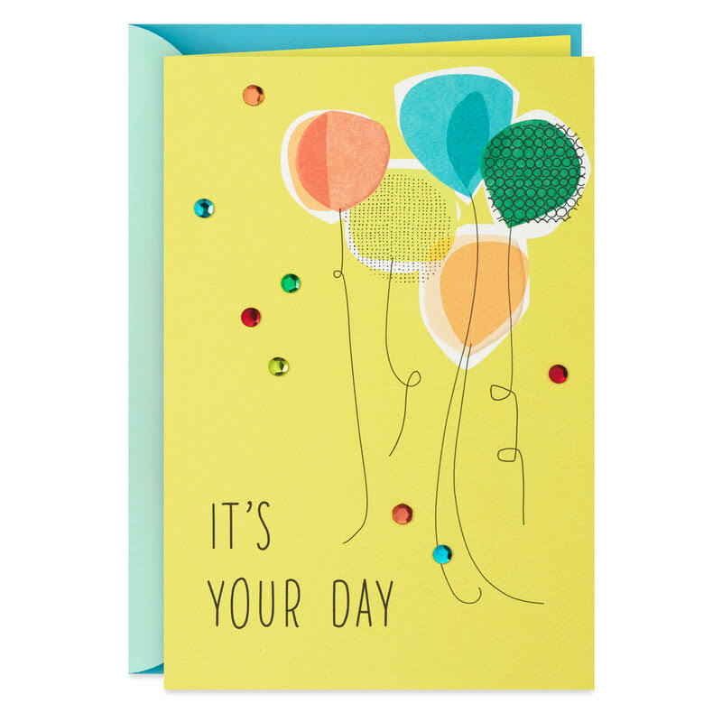 Hallmark Birthday Card, Sunny Smiles for Your Day Birthday Card