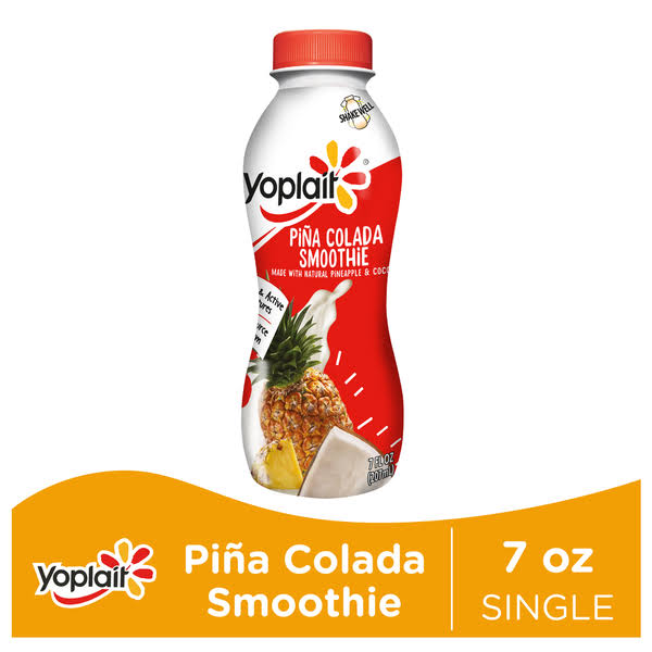 Yoplait Pina Colada Smoothie Yogurt - 7 Ounces - Five Star Market - Delivered by Mercato