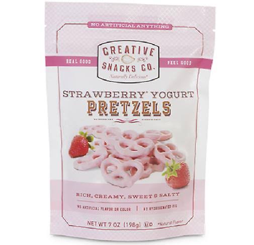 Creative Snacks Co. Strawberry Yogurt Pretzels