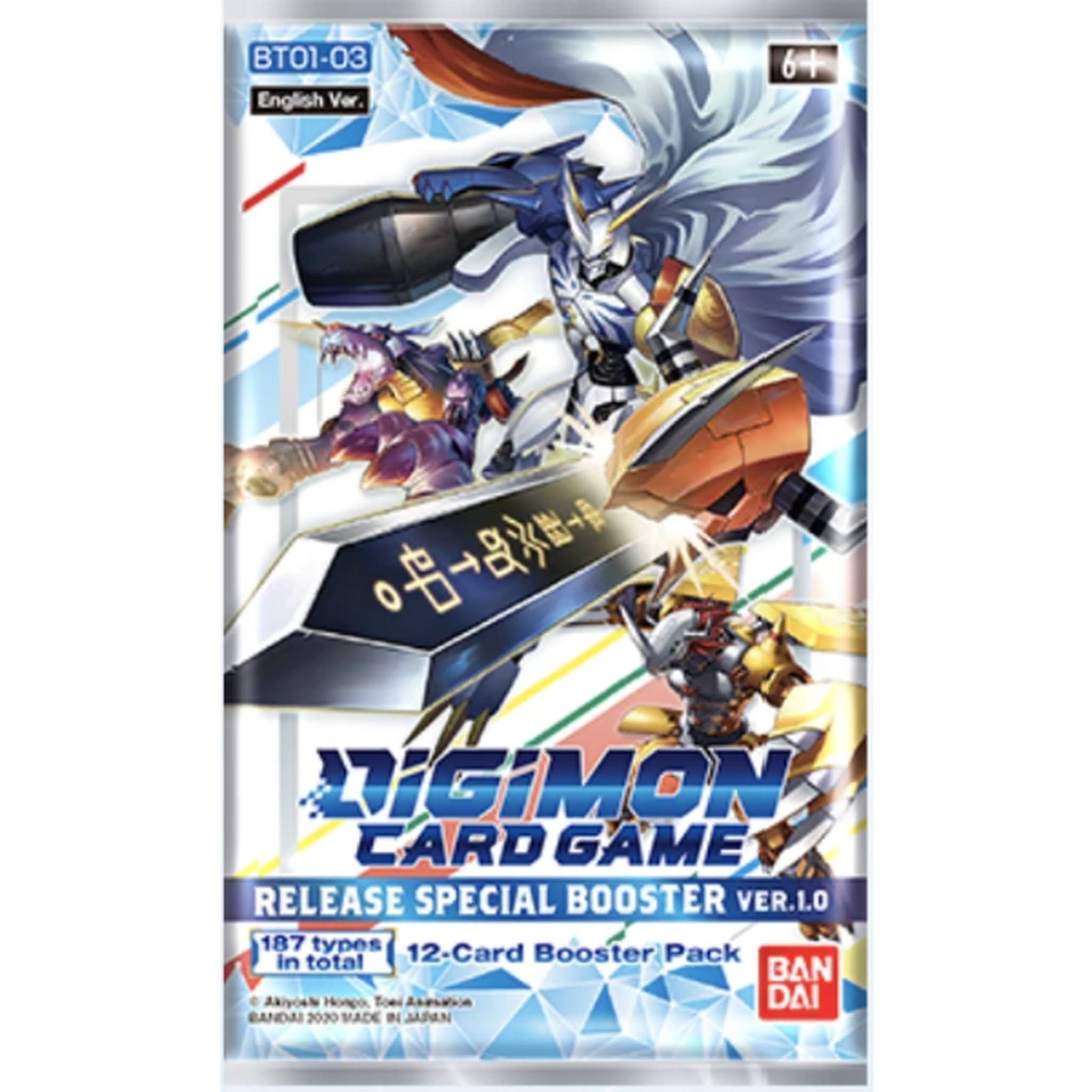 Digimon Card Game: Release Special Booster Pack A Version 1.0