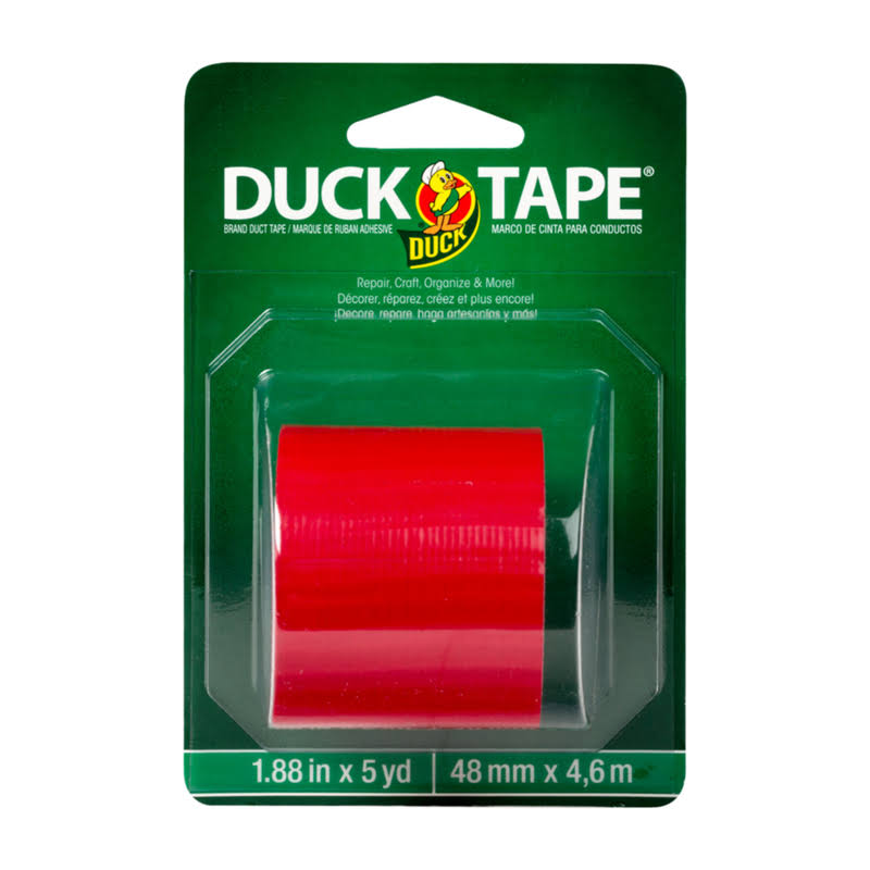 2INX5YD Red Duct Tape