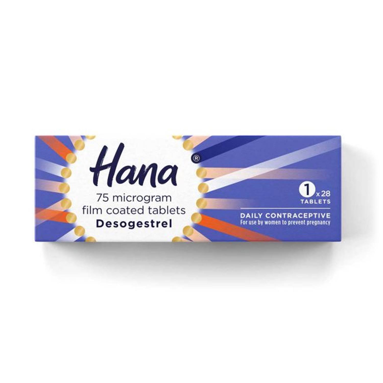Hana 75 Microgram Tablets