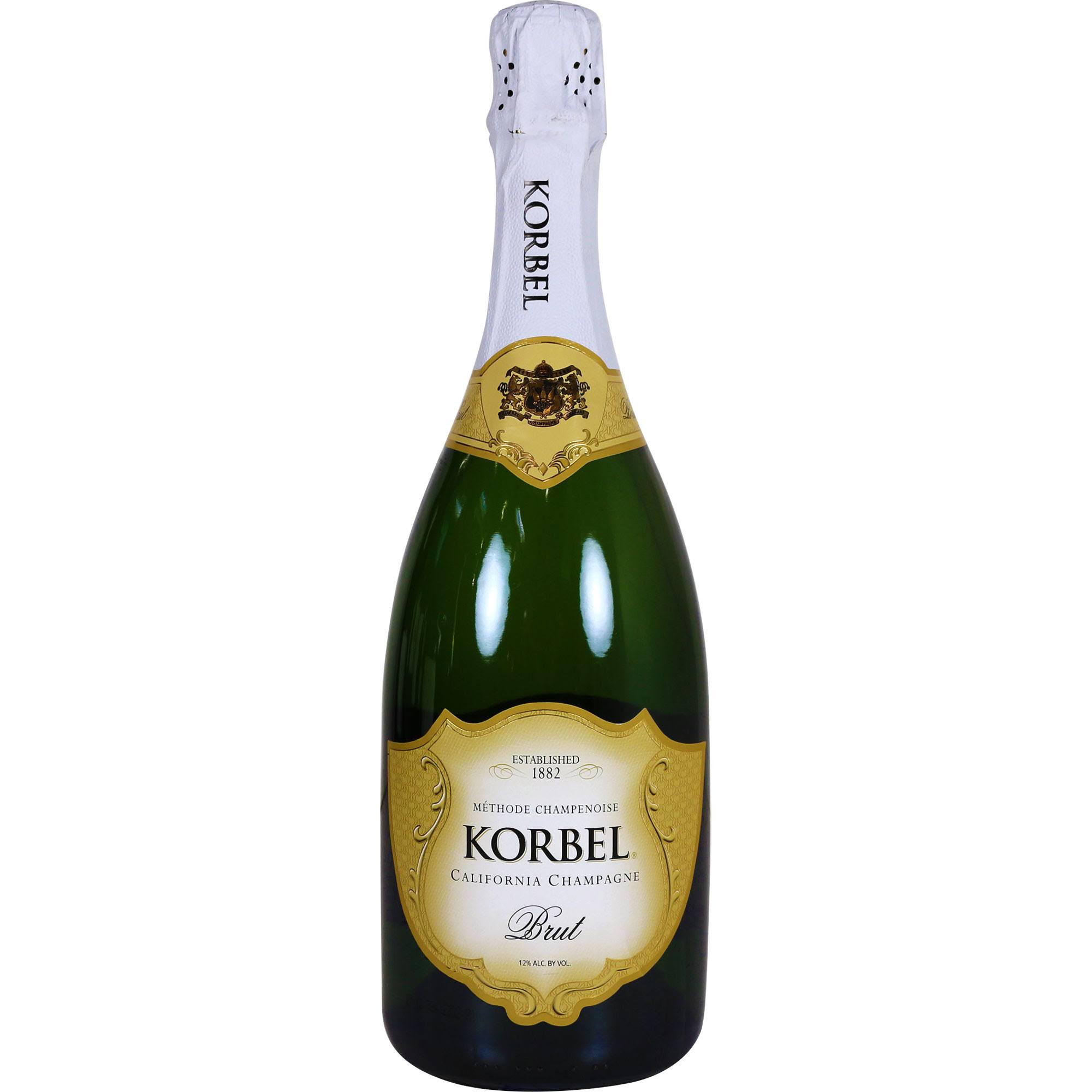 Korbel Champagne, Brut, California - 750 ml