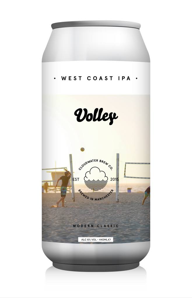 Cloudwater - Volley West Coast IPA 6.0% ABV 440ml Can