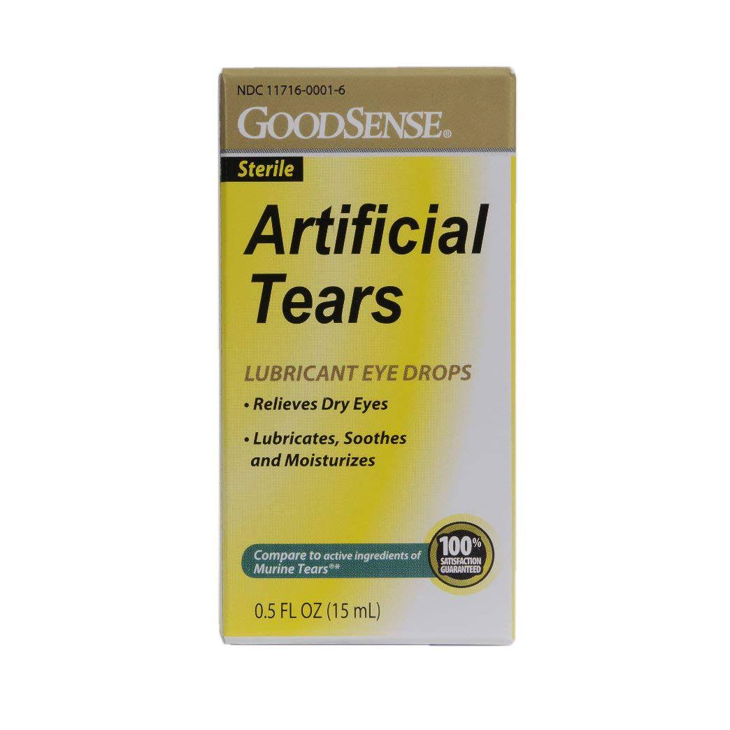 Artificial Tears Eye Drops 15 ML by Good Sense