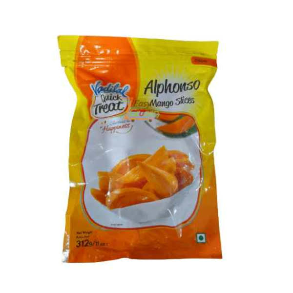 Vadilal Alphonso Mango Slices - 312 G