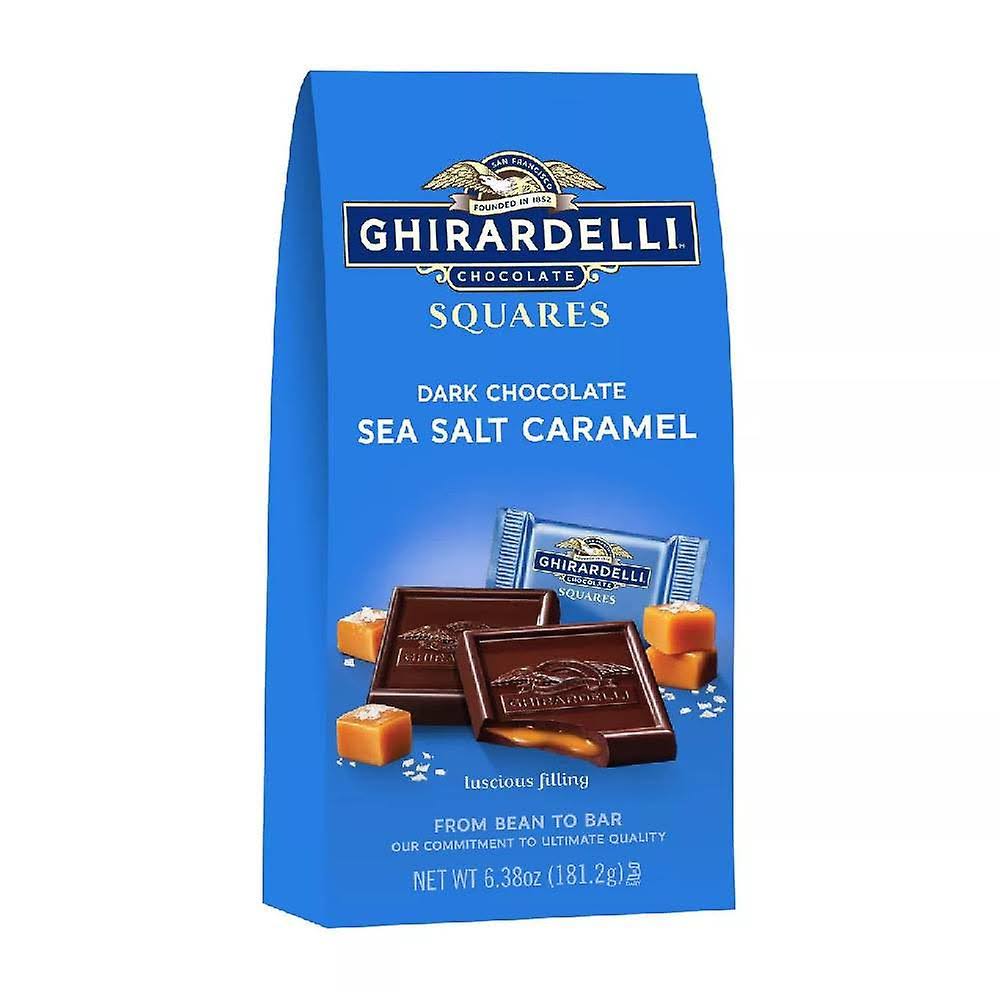 Ghirardelli Chocolate Squares - Dark and Sea Salt Caramel, 5.32oz