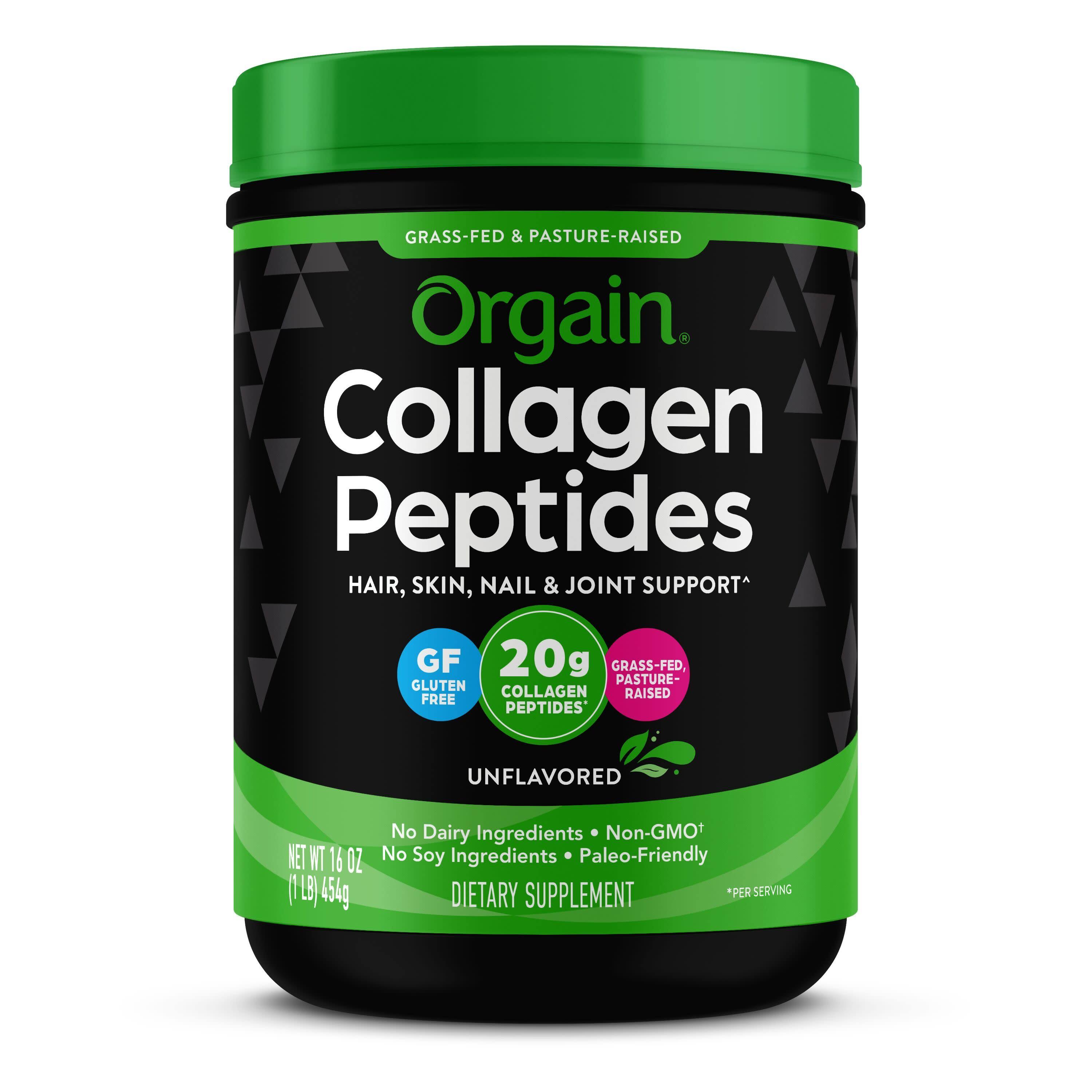 Orgain Collagen Peptides Grass Fed - 16oz