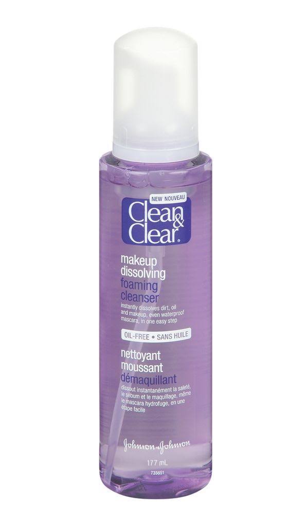 Clean & Clear Makeup Removing Foaming Cleanser