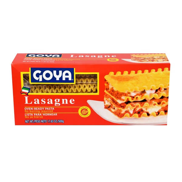 Goya Lasagne, Enriched - 17.63 oz