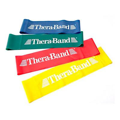 TheraBand Professional Latex Resistance Band Loop - Blue