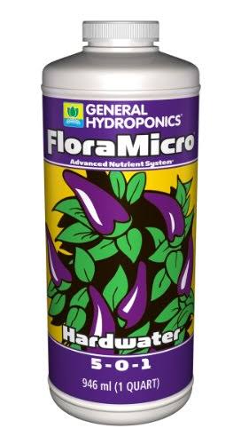 General Hydroponics FloraMicro Hardwater - 1qt