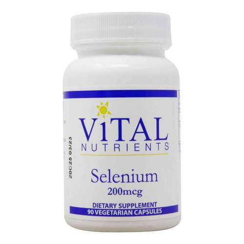 Vital Nutrients Selenium Supplement - 90 Capsules