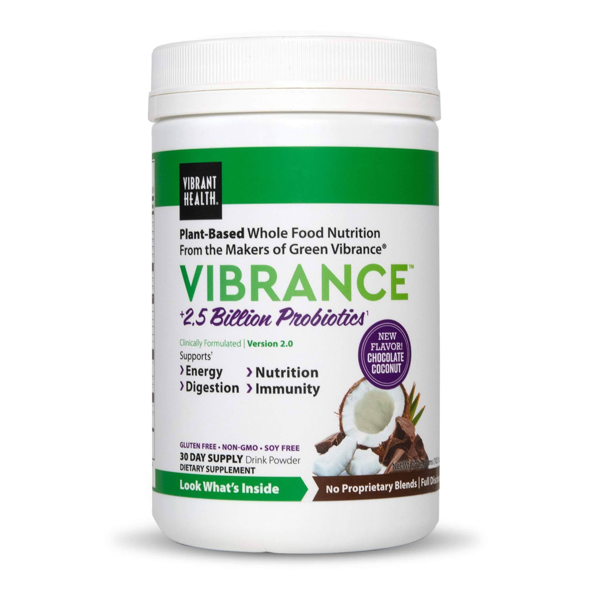 Vibrant Health Vibrance Drink Powder Dietary Supplement - Chocolate Coconut