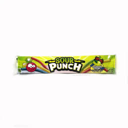 Sour Punch Rainbow Straws Candy - 2 oz