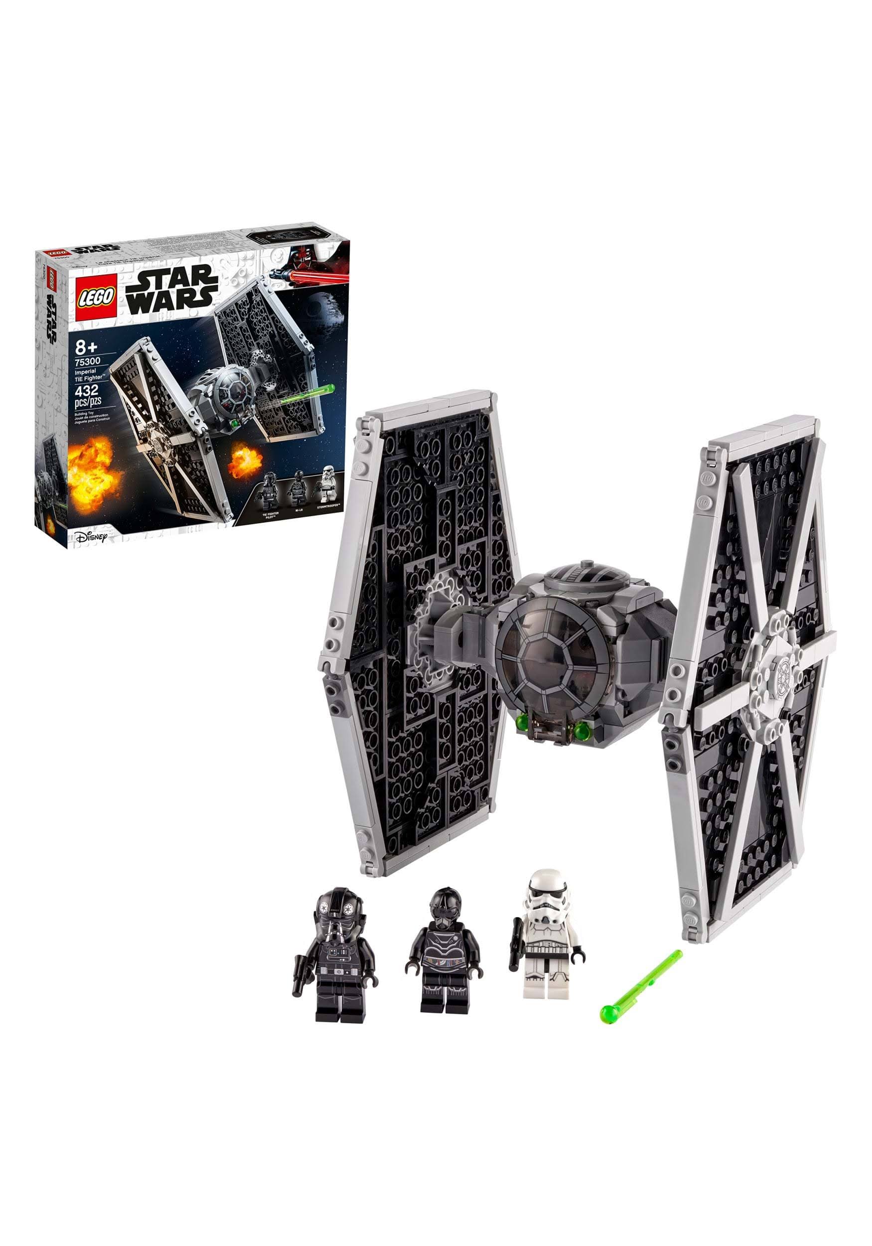 Lego Star Wars Building Toy, Imperial Tie Fighter, 432 Pieces, 8+