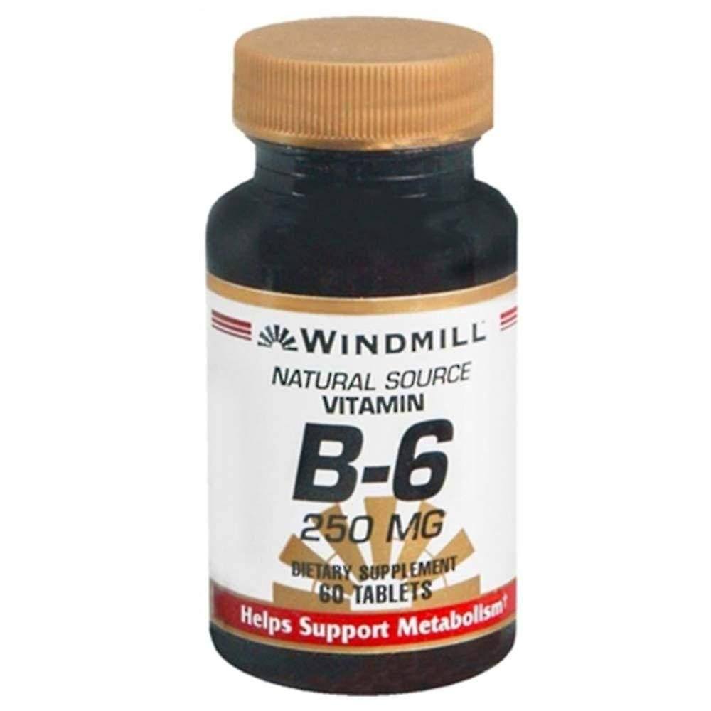 Windmill Vitamin B-6 - 250mg, 60 Tablets
