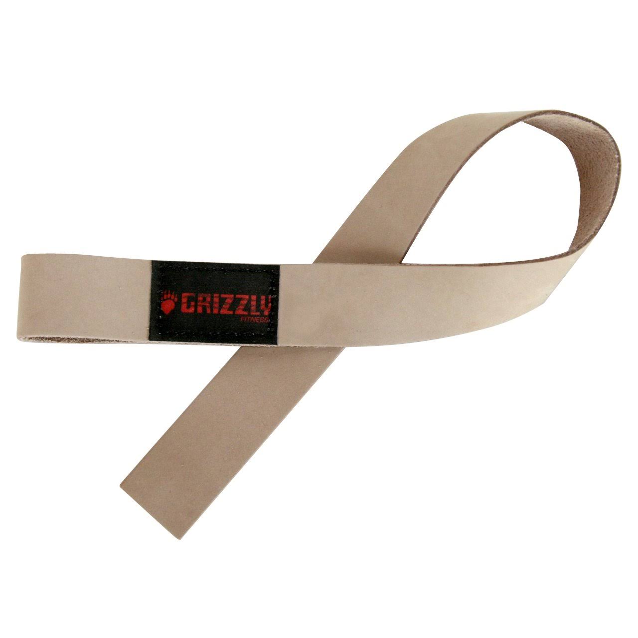 Grizzly Fitness Leather Weight Lifting Straps